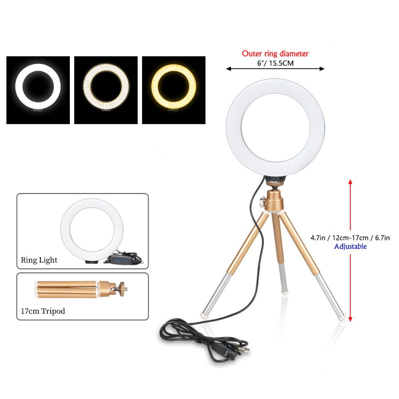 Softbox LED Ring Light for Perfect Portrait Photos