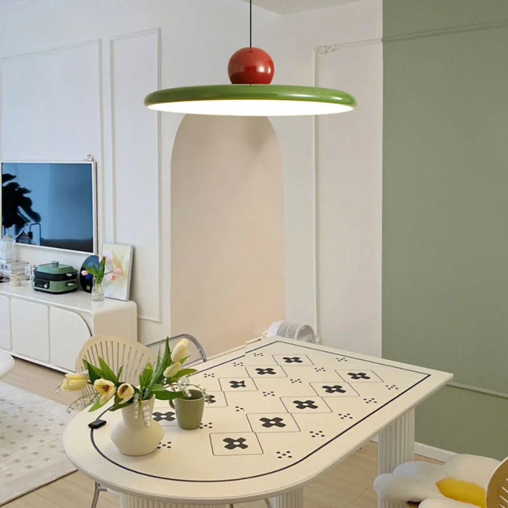 Minimalist Metal LED Pendant Light Modern Style