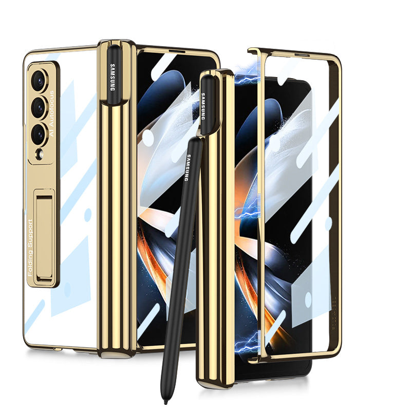 Slim Samsung Fold Phone Case with Built-in Screen Protector