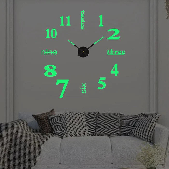Big Stylish Wall Clock Decoration