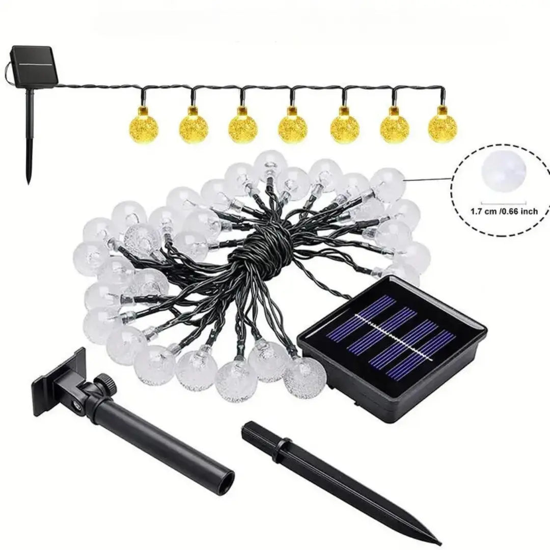Eco Friendly Solar Powered String Lights