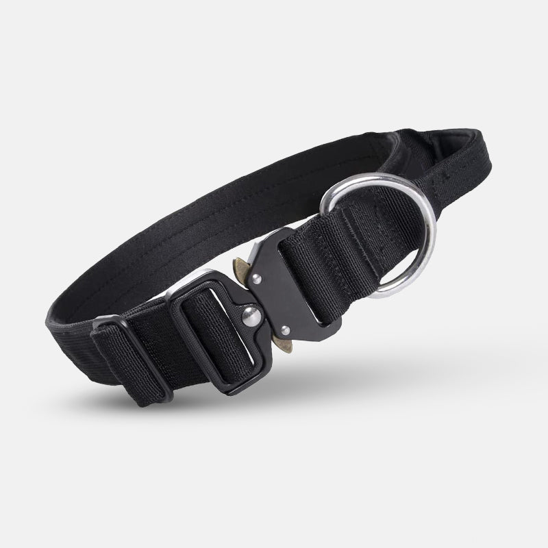 Strong Dog Collar with Handle - Heavy Duty Pet Gear