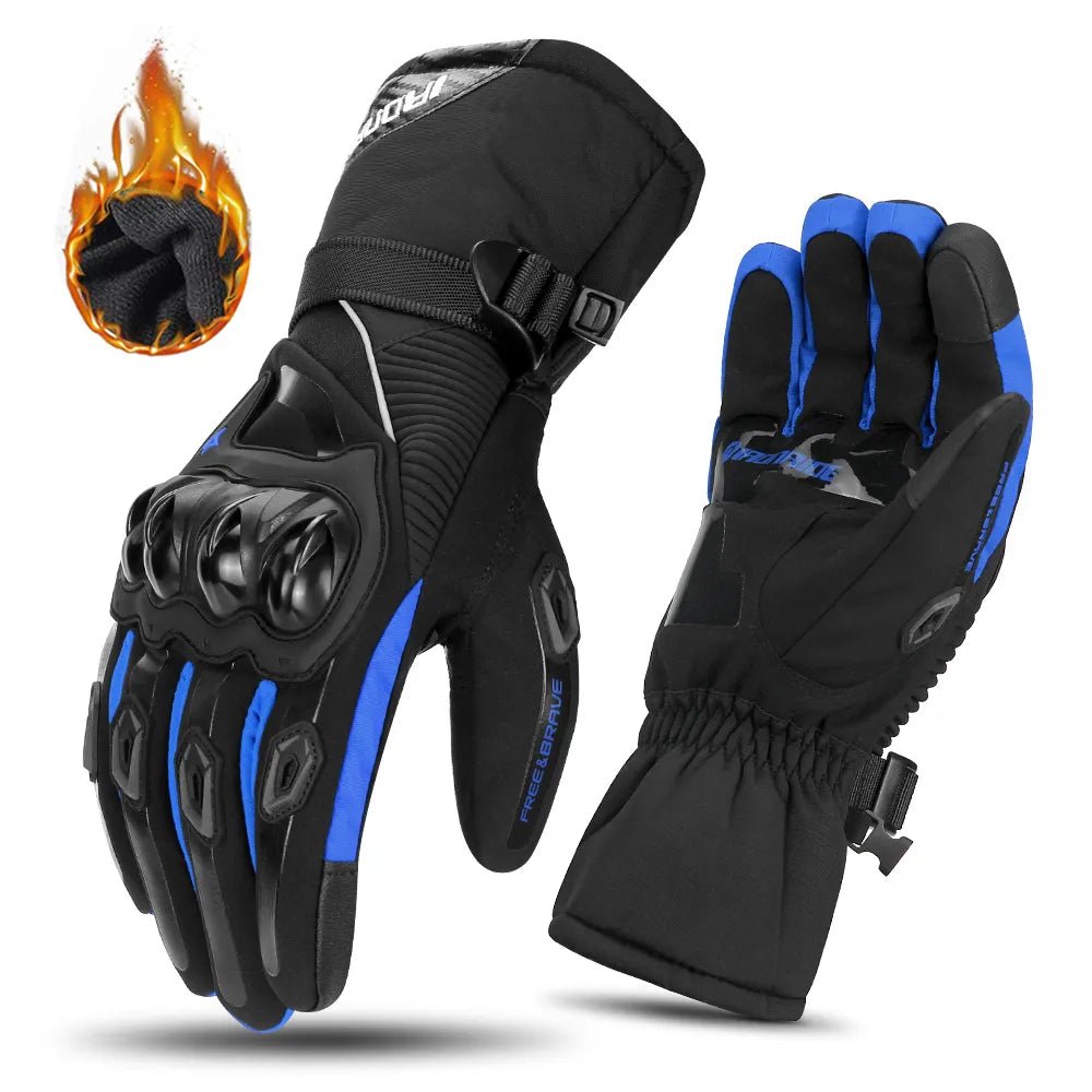 Warm Waterproof Motorcycle Riding Gloves