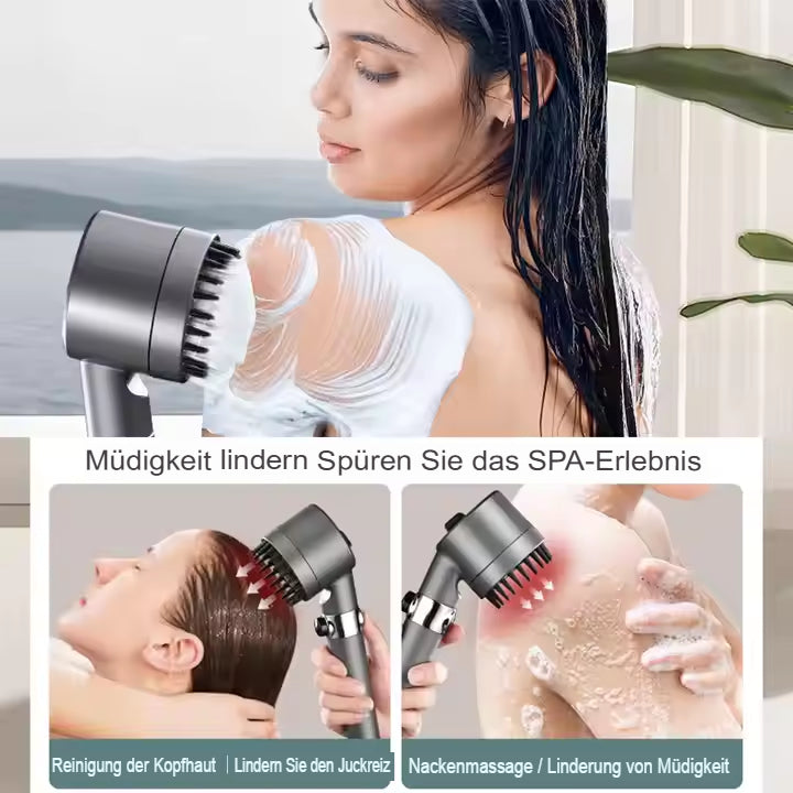 Strong Turbo Shower Head for Powerful Cleaning