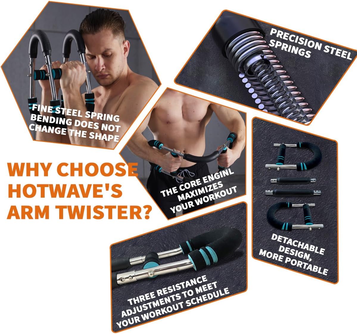 Compact Adjustable Resistance Bar for Home Workout
