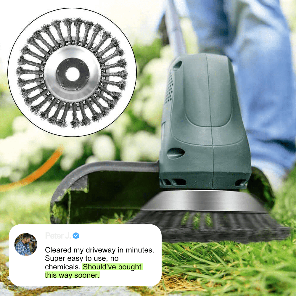 Befez | Heavy Duty Weed Trimmer with 10,000 RPM Steel Blade