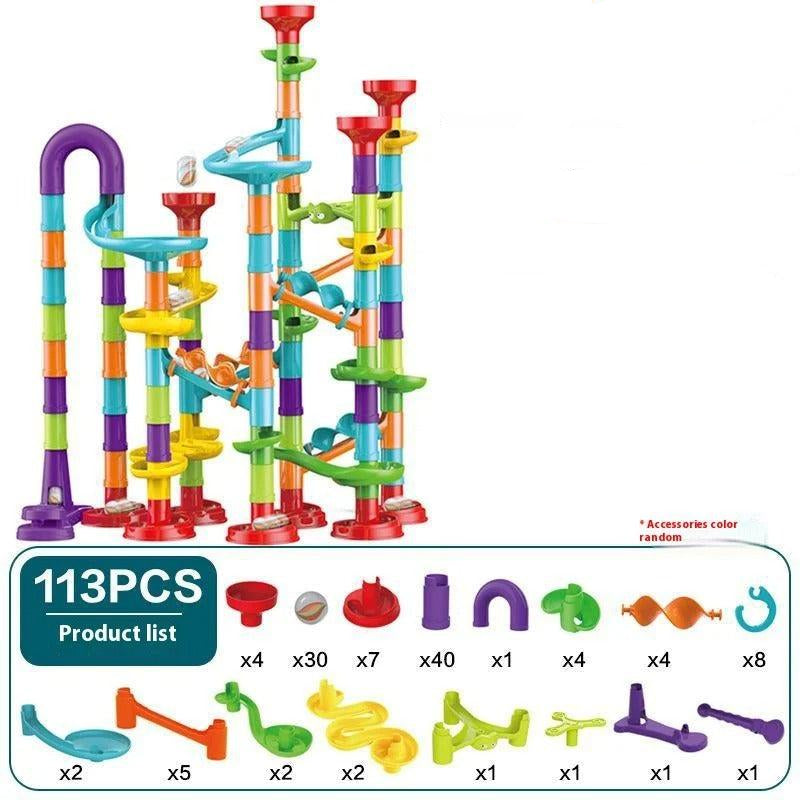 Fun Kids Marble Track Building Set