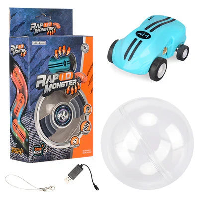 Cool LED Remote Control Stunt Car Toy