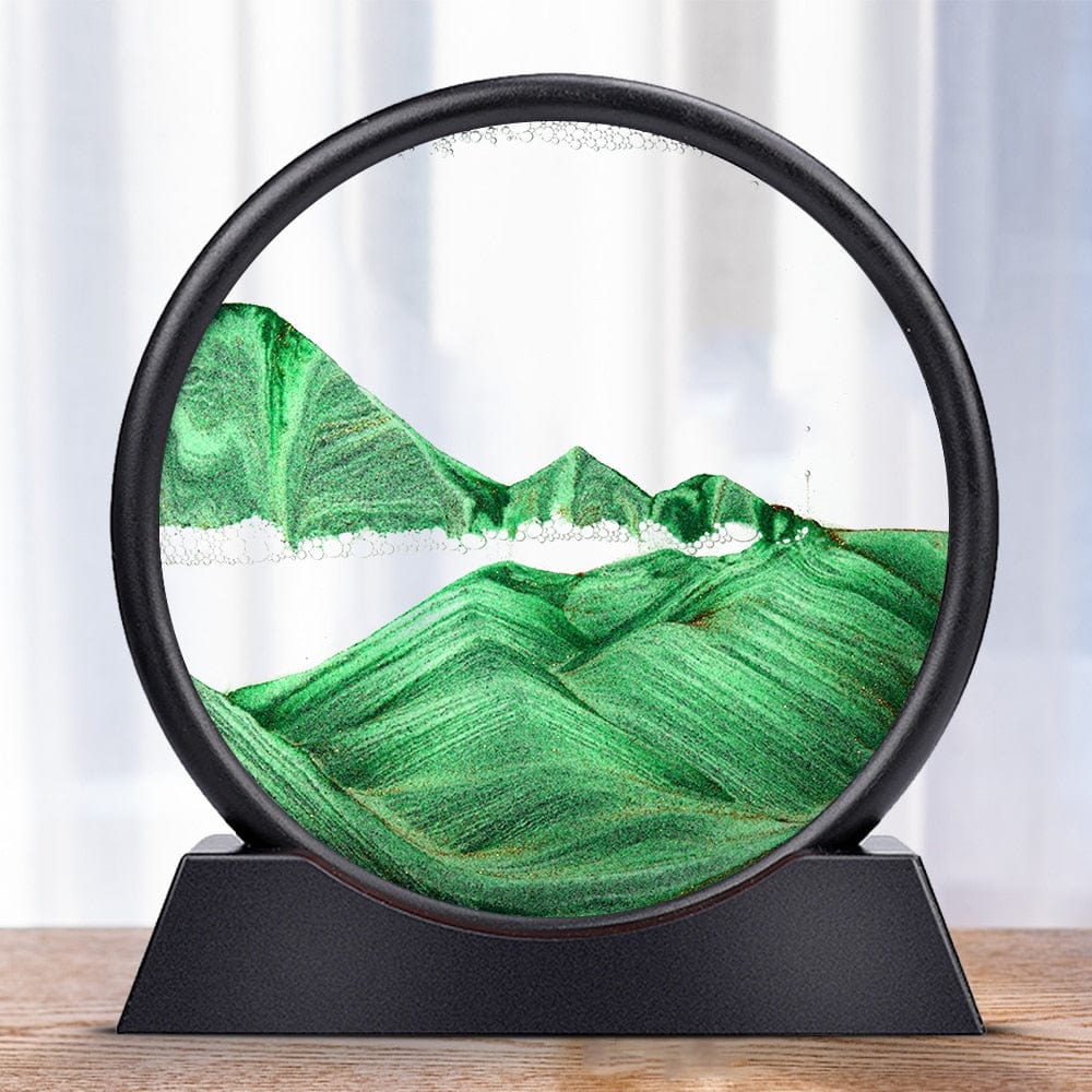Calming Sand Art Decor for a Peaceful Home