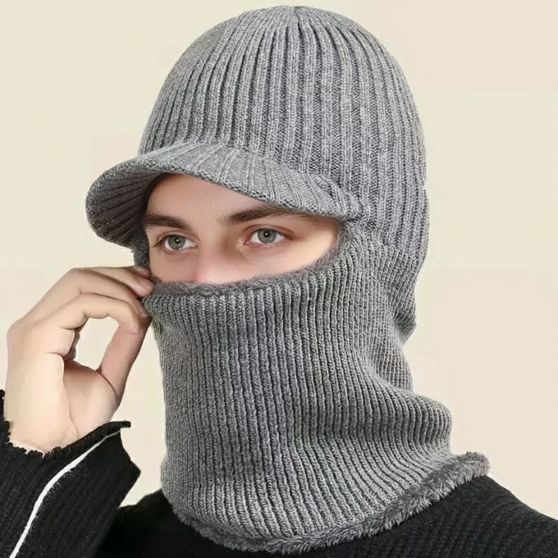 Warm Winter Face Mask Beanie Hat