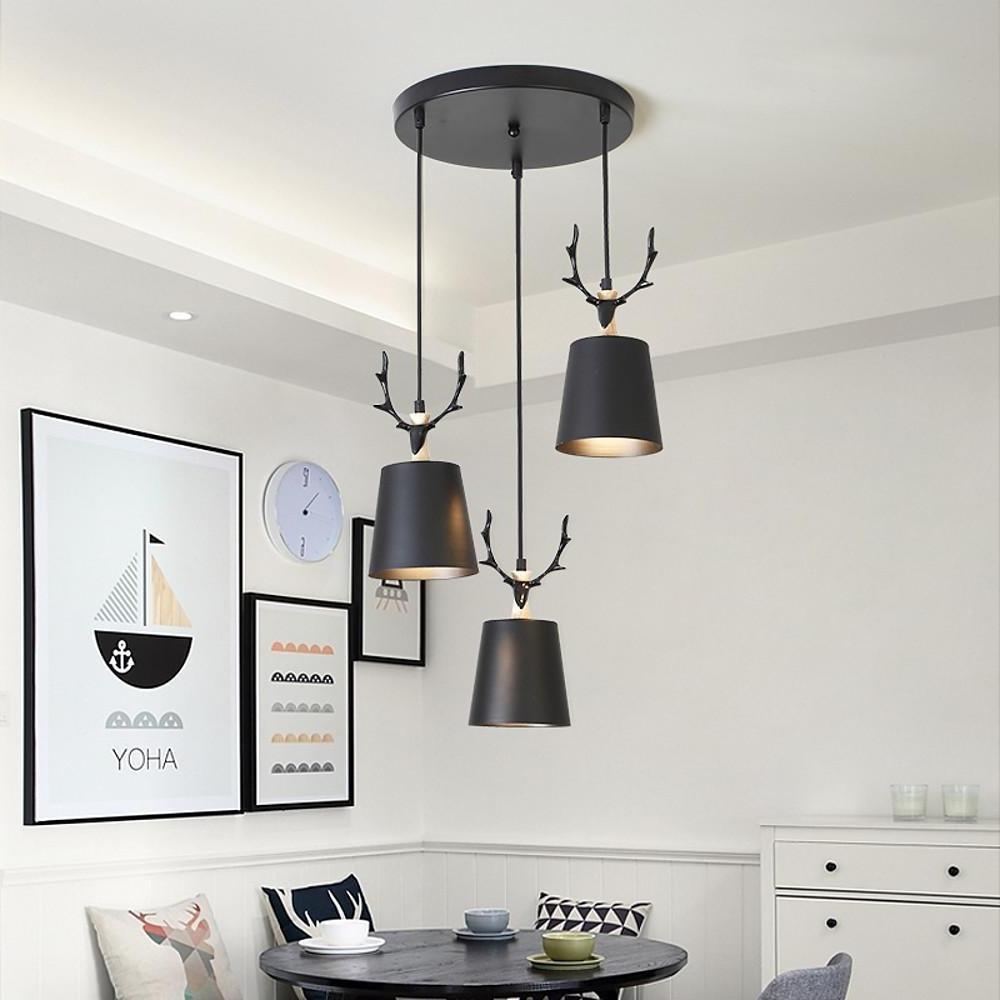 Rustic Woodland LED Pendant Light