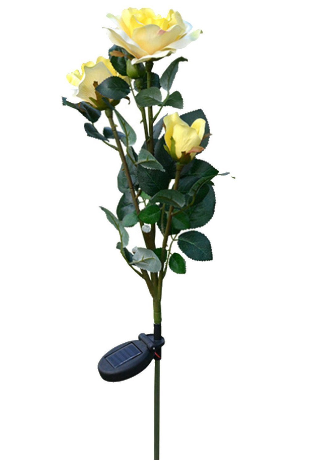 Colorful Solar Power Rose Lights