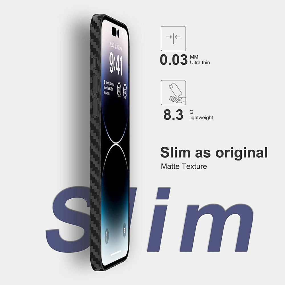 Slim Fit Matte iPhone Case 0.3mm Thin Protective Cover - Befez