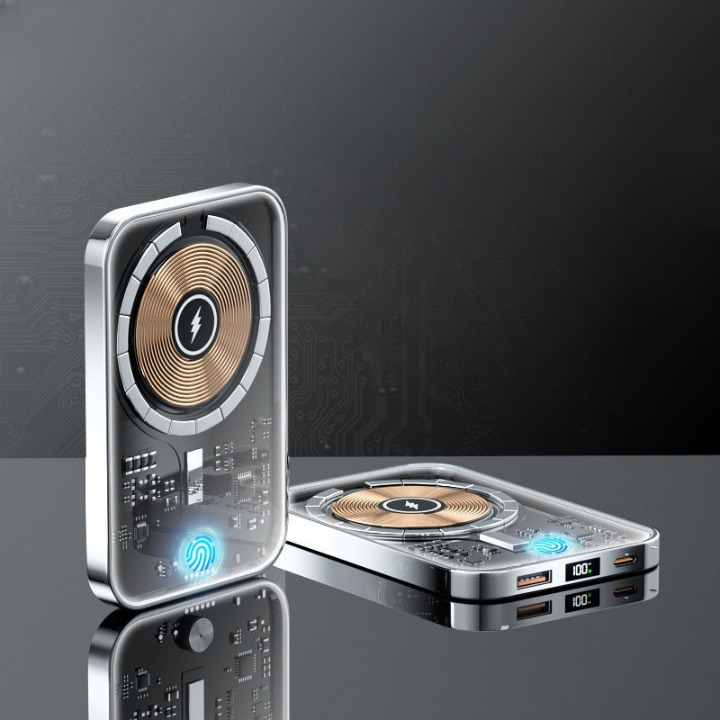 Clear Slim Portable Wireless Phone Charger - Befez