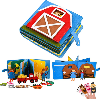 Interactive Learning Felt Book for Kids - Befez