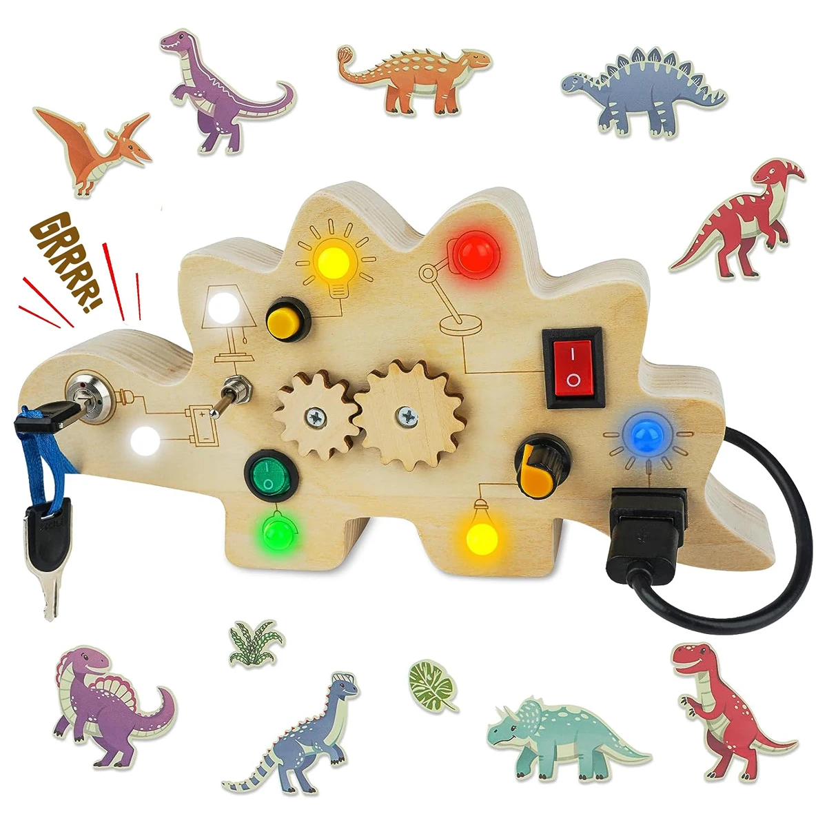 Learning LED Sensory Play Board - Befez