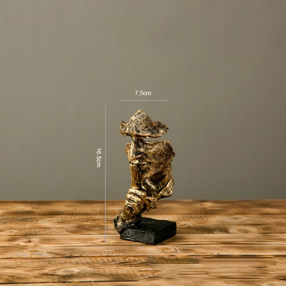 Unique Monkey Figurine Sculpture with Symbolic Meaning