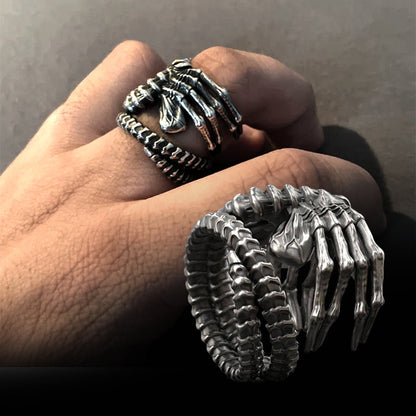 Sci-Fi Alien Face Hugger Ring - Befez