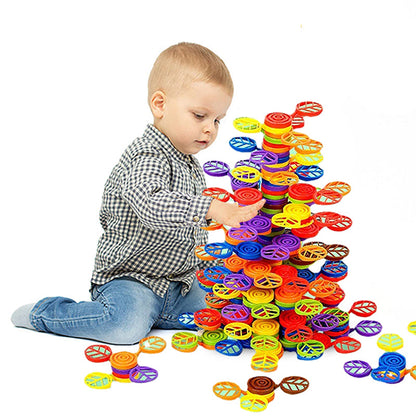 Colorful Kids Building Block Set