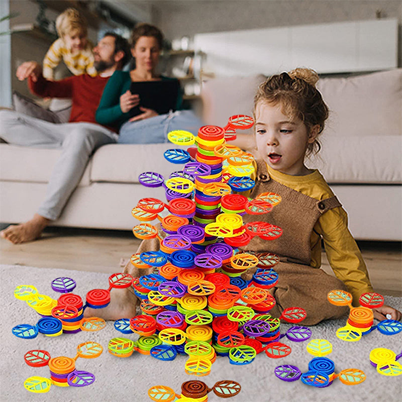 Colorful Kids Building Block Set