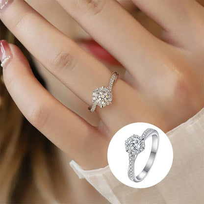 Timeless Heart Engagement Ring