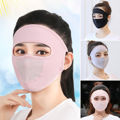 Lightweight UV Face Sun Mask