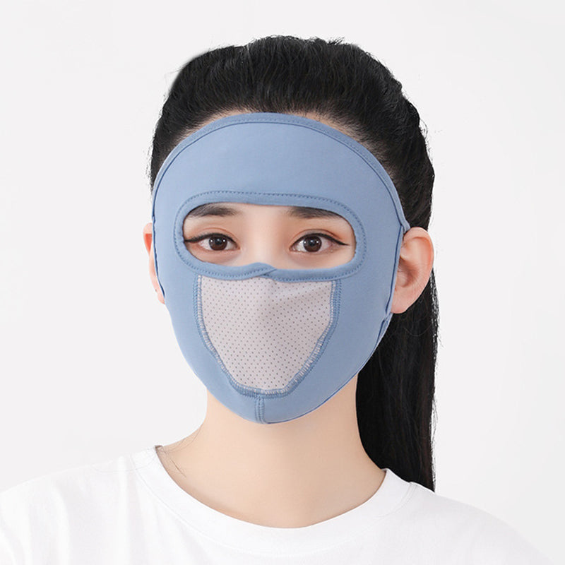 Lightweight UV Face Sun Mask
