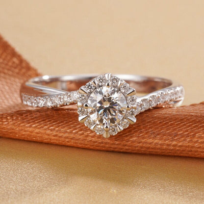 Timeless Heart Engagement Ring