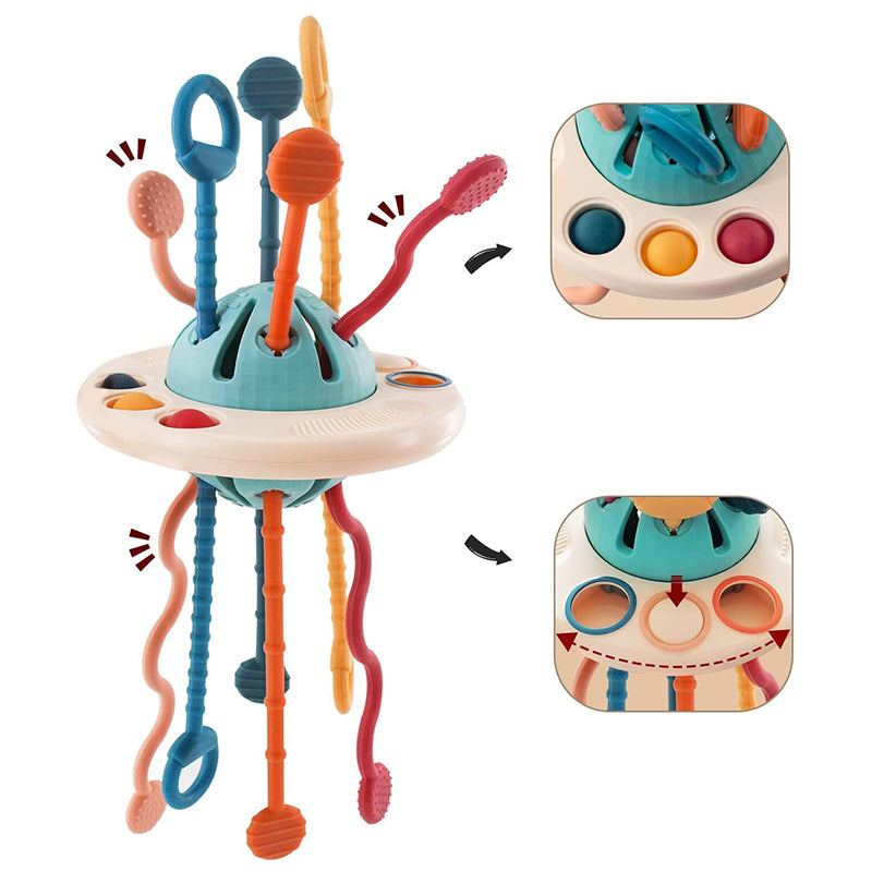 Fun UFO Soft Silicone Toy