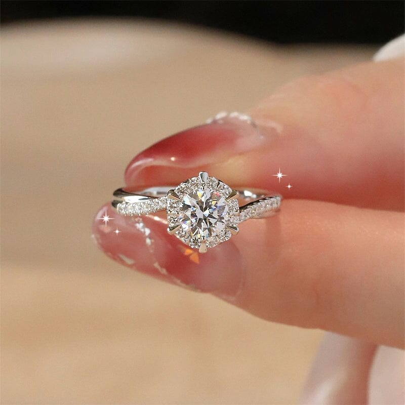 Timeless Heart Engagement Ring