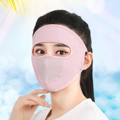Lightweight UV Face Sun Mask