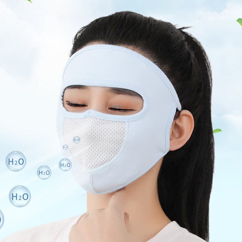 Lightweight UV Face Sun Mask