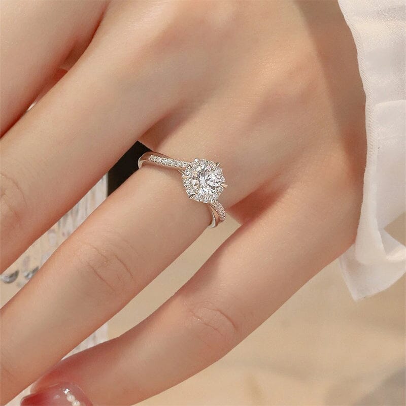 Timeless Heart Engagement Ring