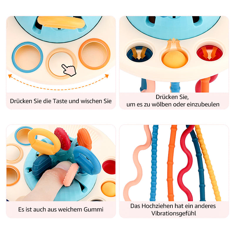 Fun UFO Soft Silicone Toy