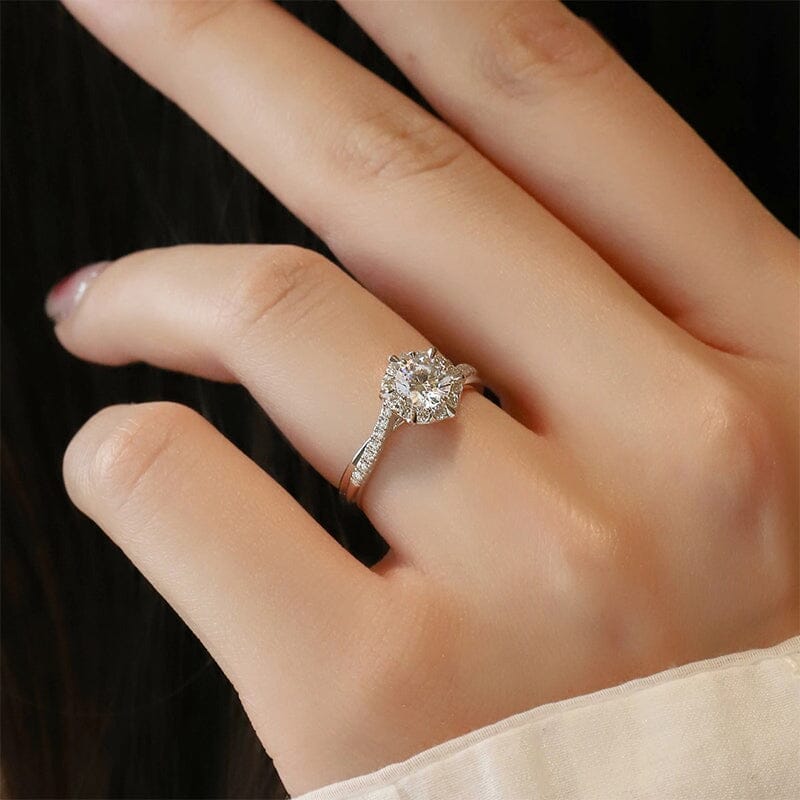 Timeless Heart Engagement Ring