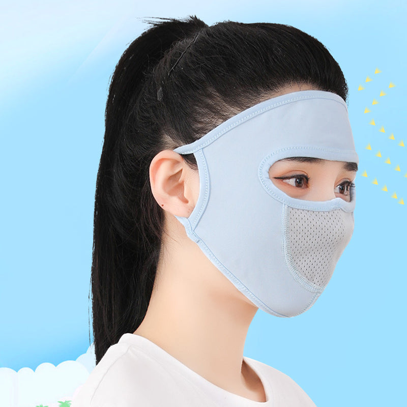 Lightweight UV Face Sun Mask
