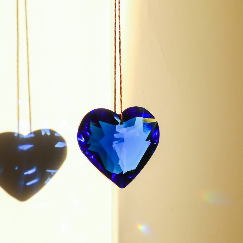 Beautiful Heart Shaped Glass Decor