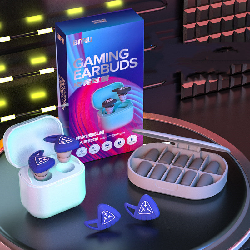 Soft Silicone Earplugs with Extra Foam Tips for Sleep
