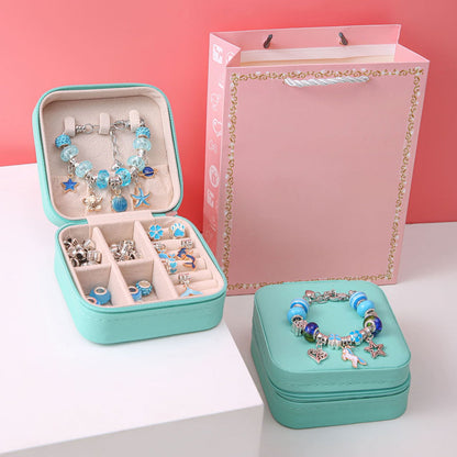 Colorful Kids Beaded Jewelry Set