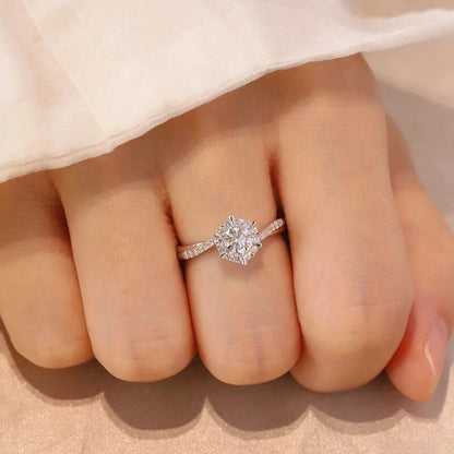 Timeless Heart Engagement Ring