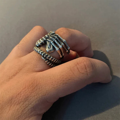 Sci-Fi Alien Face Hugger Ring