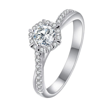 Timeless Heart Engagement Ring