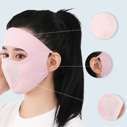 Lightweight UV Face Sun Mask