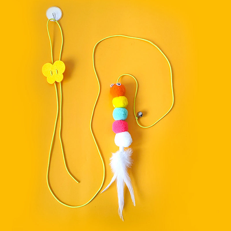 Interactive Hanging Kitten Toy Wand - Befez
