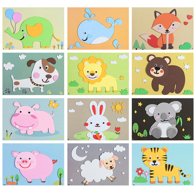 Fun 3D Animal Sticker Making Kit