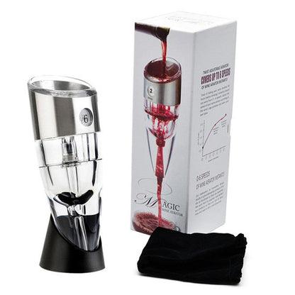Easy Pour Wine Decanter for Home and Party Use