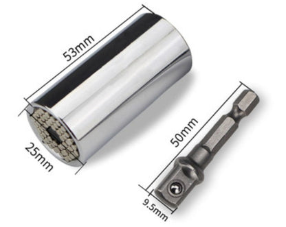 Versatile Socket Wrench Set, 7-19mm Adjustable Tool - Befez