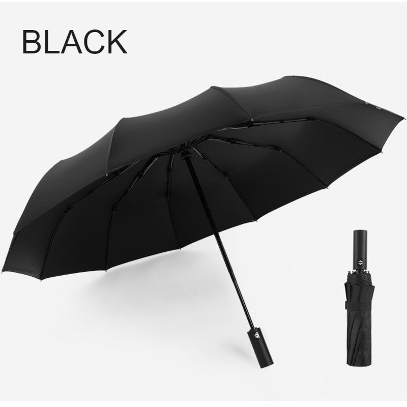 Compact Windproof Travel Umbrella with Auto Open Close - Befez