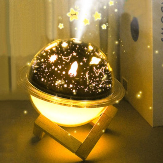 Compact LED Lamp and Humidifier with Night Light - Befez