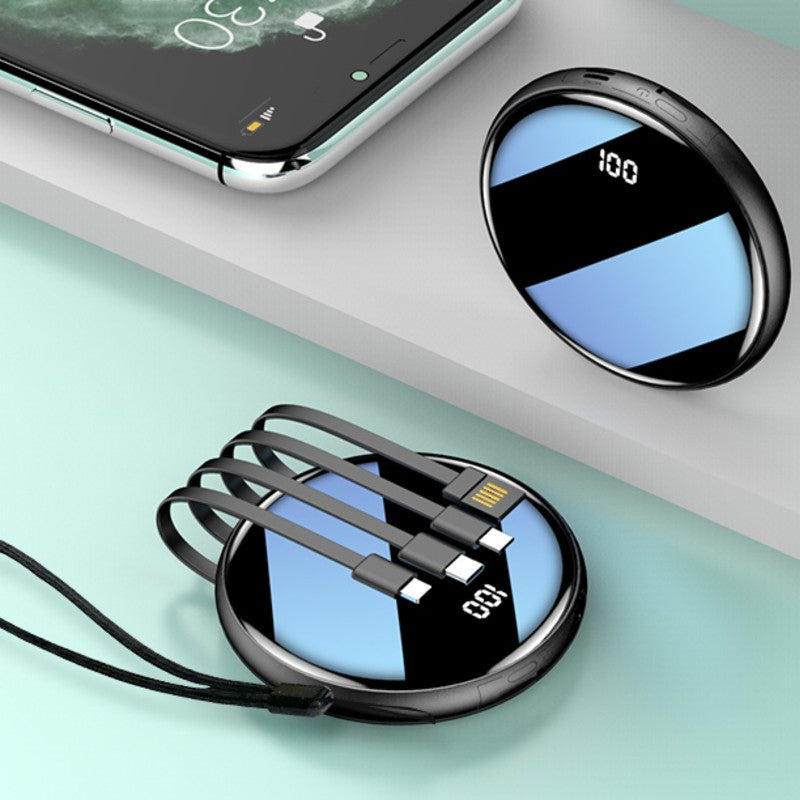 Slim 20000mAh Portable Power Bank with LED Display